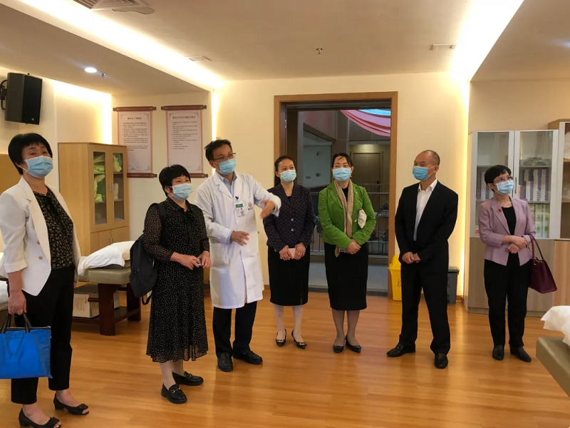 广东省卫生健康委到岭南养生谷养生院开展老年医疗护理服务评估工作调研