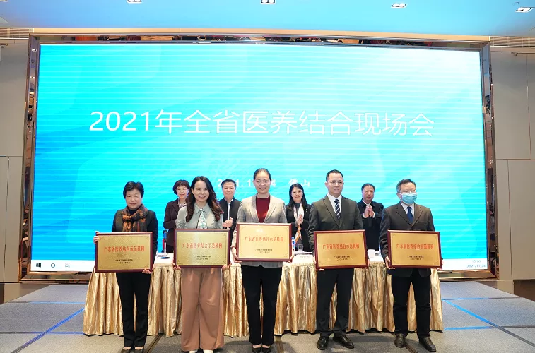  广东岭南养老院荣获“首批医养结合示范机构“