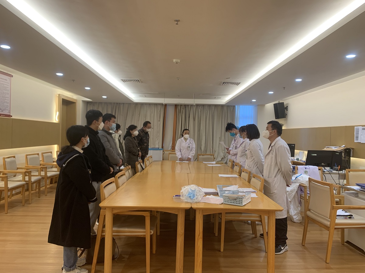 先锋队技师院第一批支援人员于2022年12月21日8点到岗